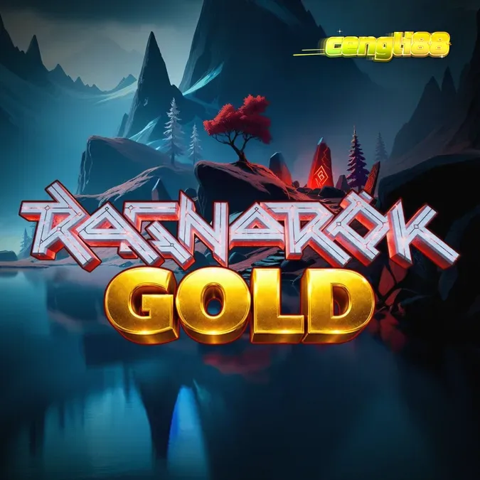 Tampilan visual grid 5x5 pada slot Ragnarok Gold dengan tema mitologi Norse